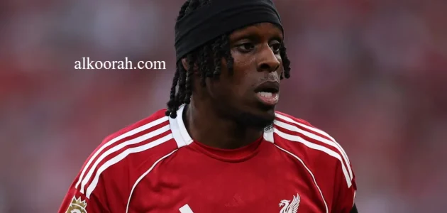 فريمبونج لاعب ليفربول يغيب حتى نهاية فترة التوقف الدولي بسبب إصابة في أوتار الركبة